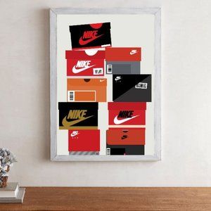Nike Sneaker Box Poster